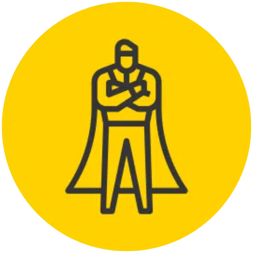 Superhero icon